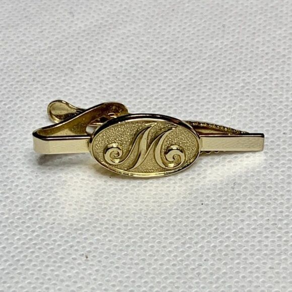 Other - INITIAL M Necktie Clip